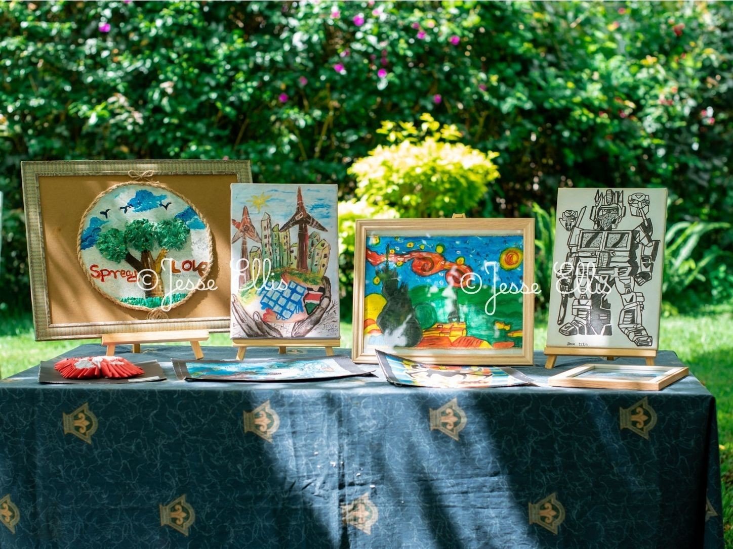 Jesse Ellis studio table