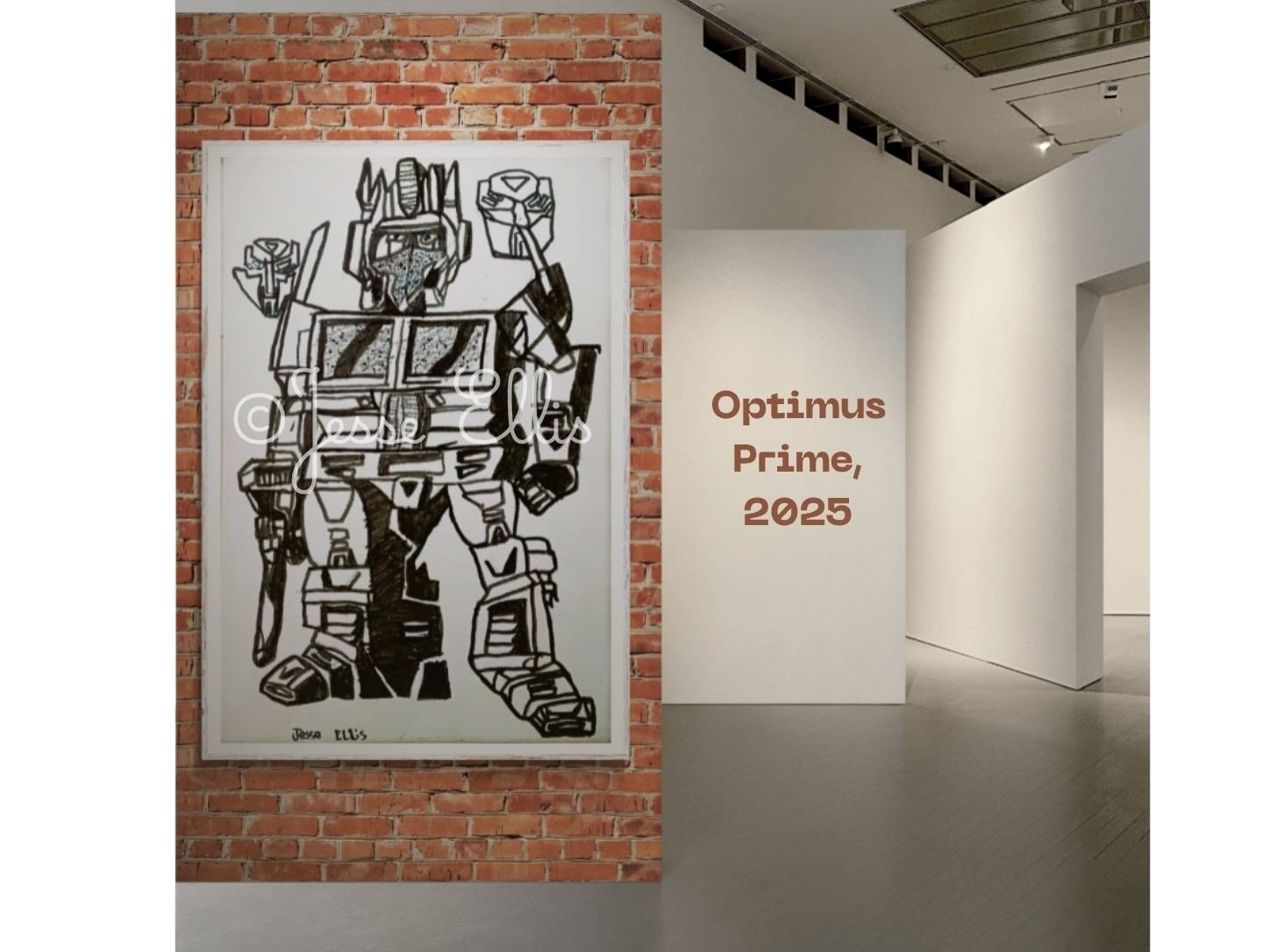 Stylized Optimus Prime